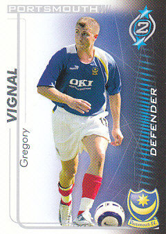 Gregory Vignal Portsmouth 2005/06 Shoot Out #258